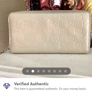 Gucci Guccissima Zippy Wallet Verified Authentic